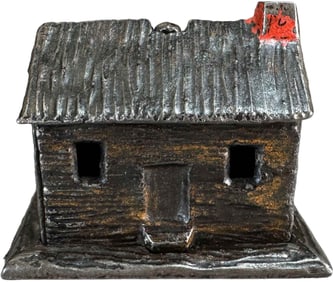 CABIN W/ SIDE CHIMNEY STILL BANK