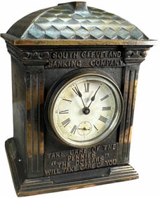 SOUTHERN CLEVELAND BANKING CLOCK STILL BANK