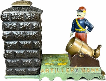 ARTILLERY MECHANICAL BANK