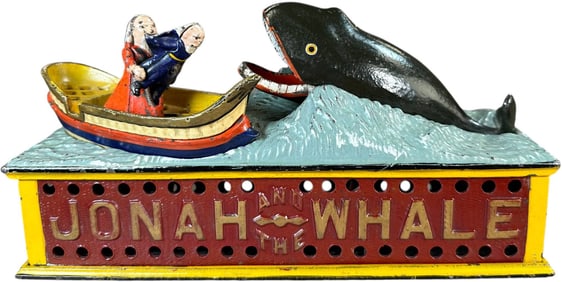 JONAH & WHALE MECHANICAL BANK