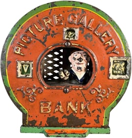 PICTURE GALLERY MECHANICAL BANK