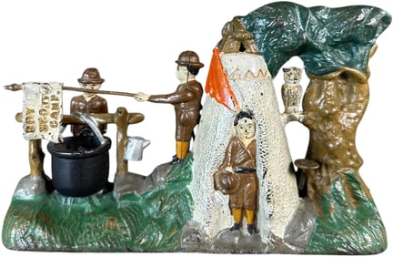 BOY SCOUT MECHANICAL BANK