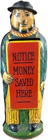 NOTICE MONEY SAVED HERE BANK