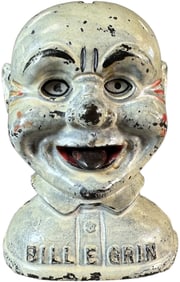 BILL E GRIN MECHANICAL BANK