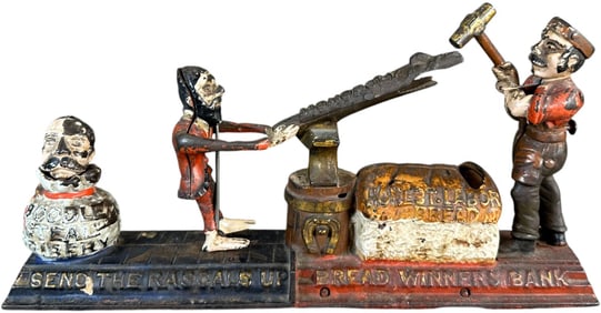 BREAD WINNERS MECHANICAL BANK