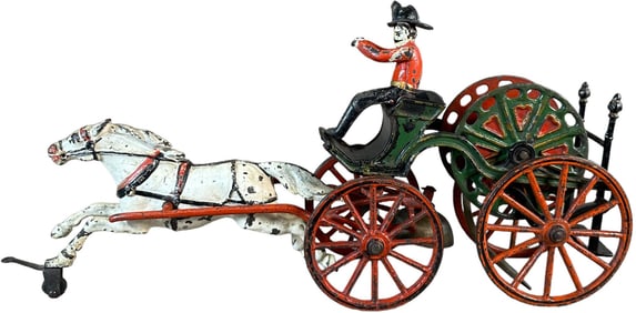 PRATT & LETCHWORTH HOSE REEL WAGON