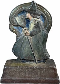 SALEM WITCH DOORSTOP