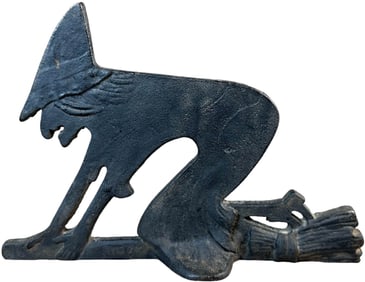 WITCH DOORSTOP/BOOTSCRAPER