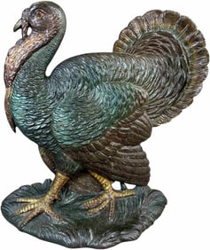 BRADLEY & HUBBARD TURKEY DOORSTOP