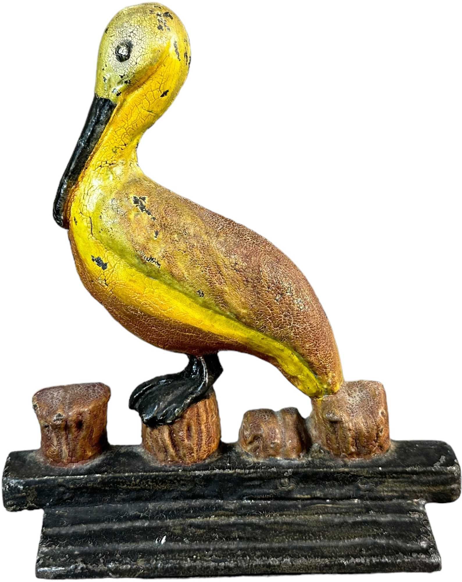 PELICAN ON DOCK DOORSTOP (1 of 3)