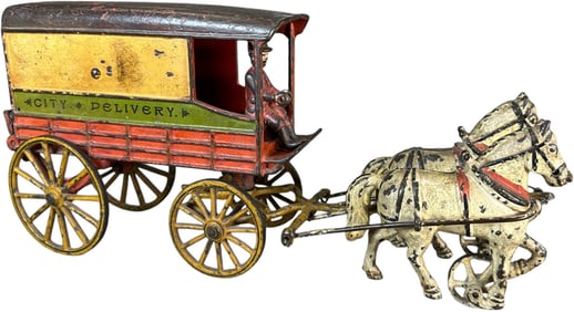 HARRIS CITY DELIVERY WAGON