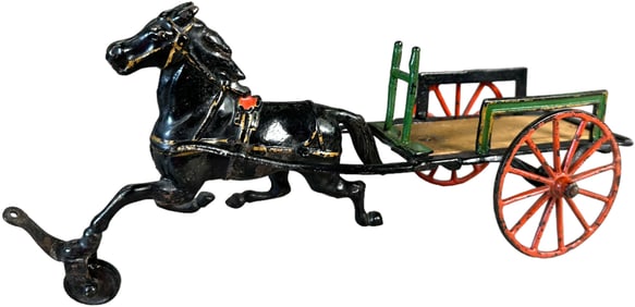 PRATT & LETCHWORTH FLAT DELIVERY CART