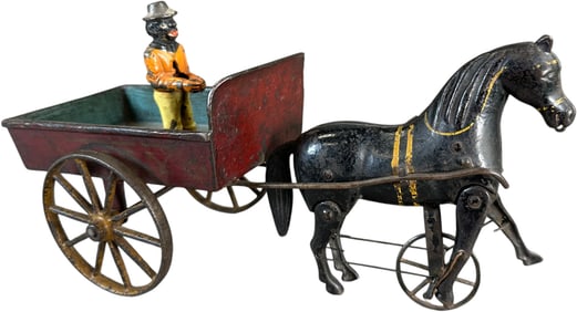 IVES WALKING HORSE DAISY CART