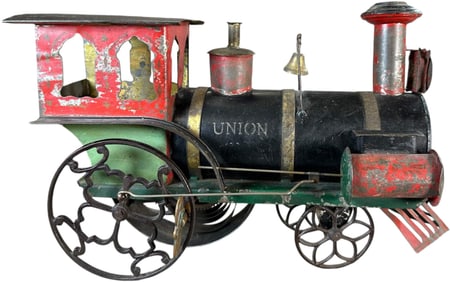 IVES CLOCKWORK UNION ENGINE