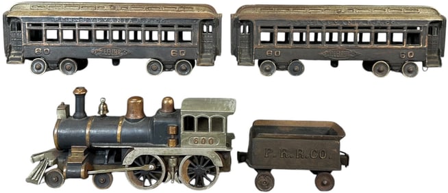 HUBLEY CAST IRON FLOOR TRAIN PROTOTYPE SET