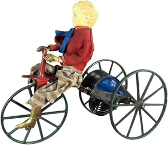 GEORGE BROWN BOY ON VELOCIPEDE