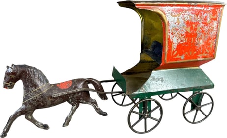 FALLOWS FINE GROCERIES HORSE WAGON