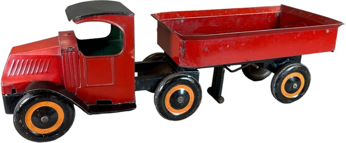 CHEIN TRACTOR TRAILER DUMP TRUCK