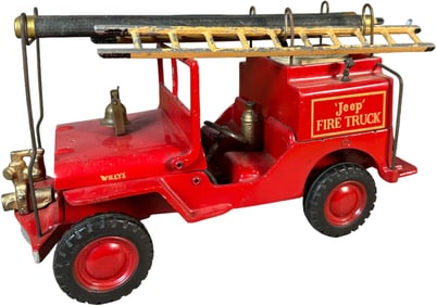 AL-TOY 1949 CJ-2A JEEP FIRE TRUCK