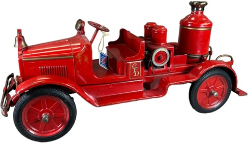 BUDDY L FIRE PUMPER TRUCK