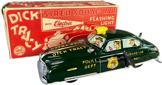 MARX BOXED DICK TRACY SQUAD CAR