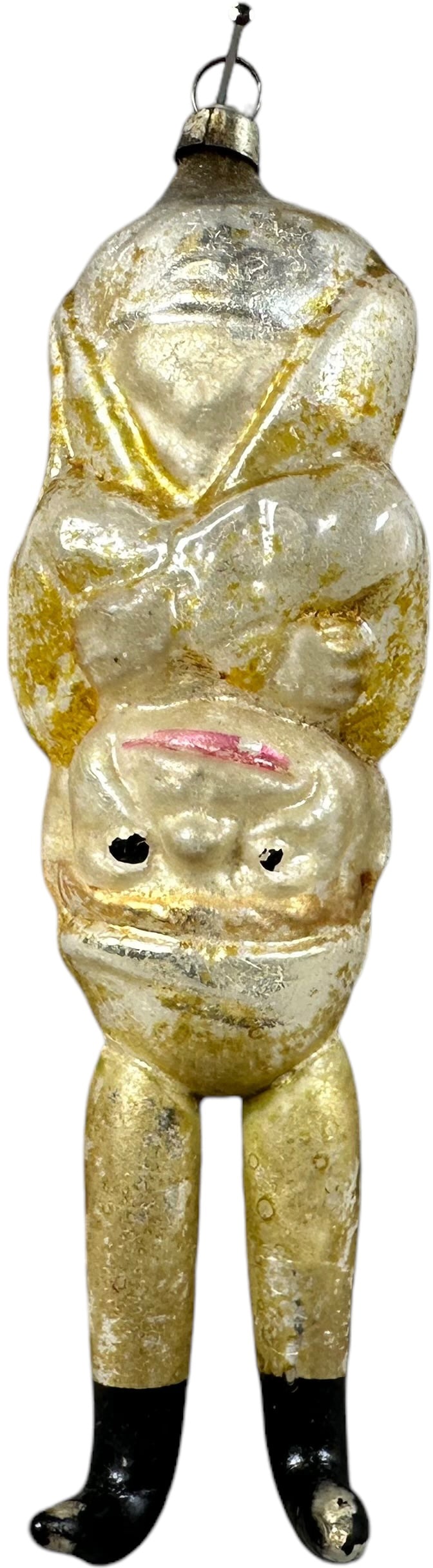 BROWNIE EXTENDED LEG GLASS ORNAMENT (1 of 3)