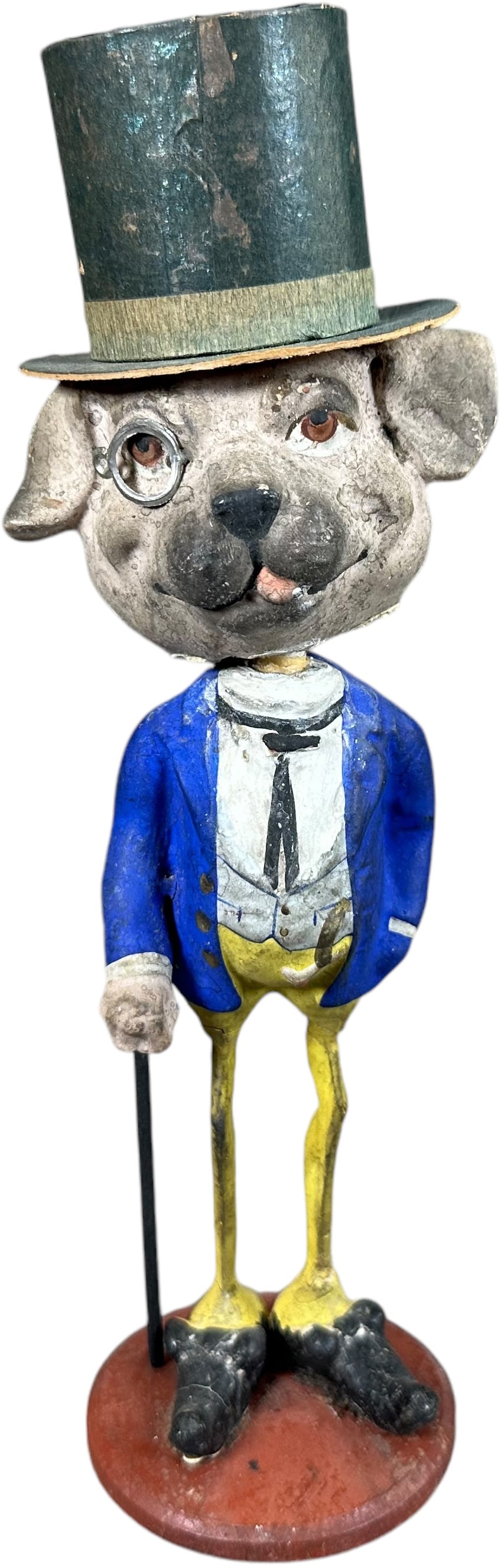 GERMAN DOG W/ TOP HAT BOBBLE NODDER (1 of 7)