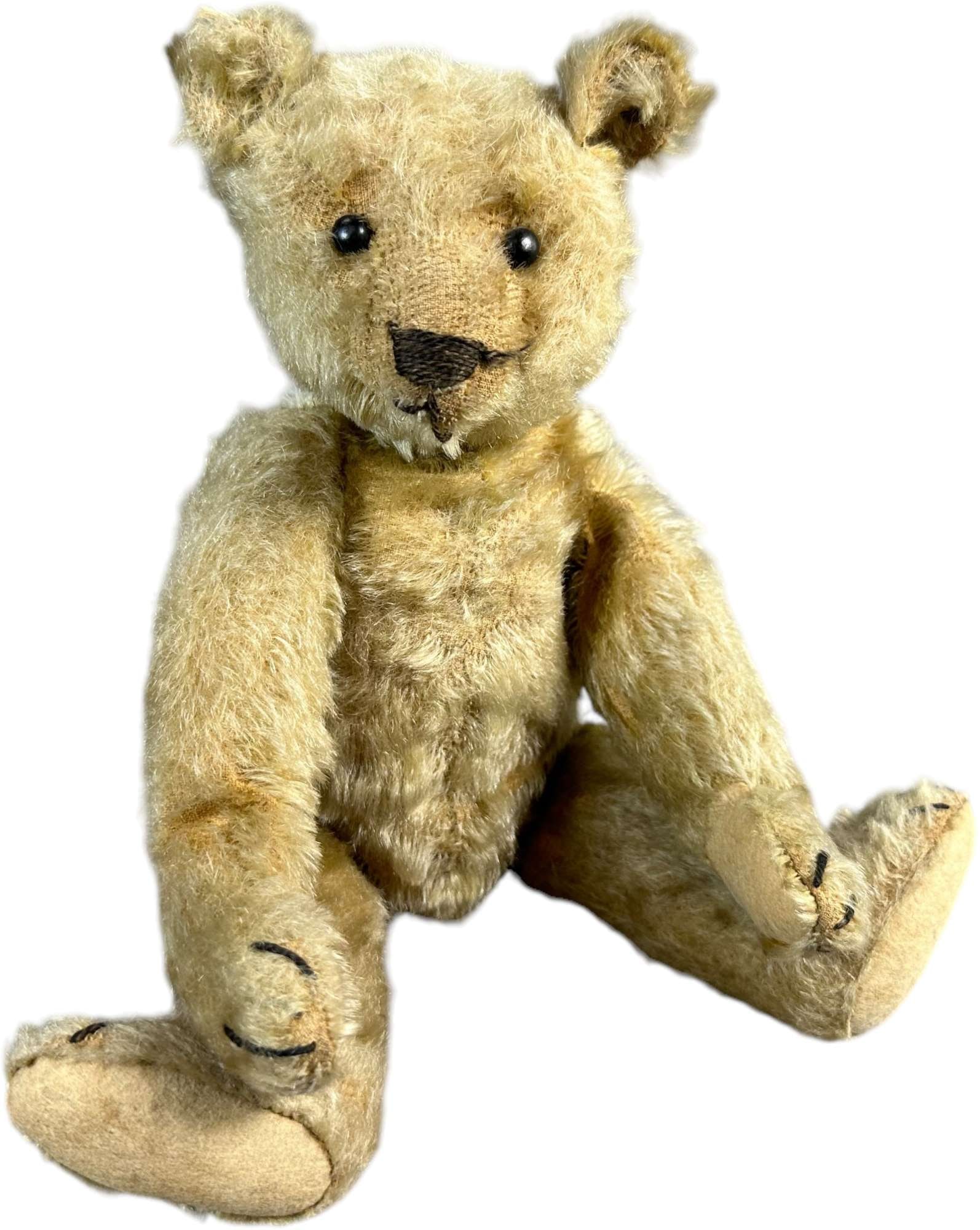 STEIFF BLONDE TEDDY BEAR (1 of 7)