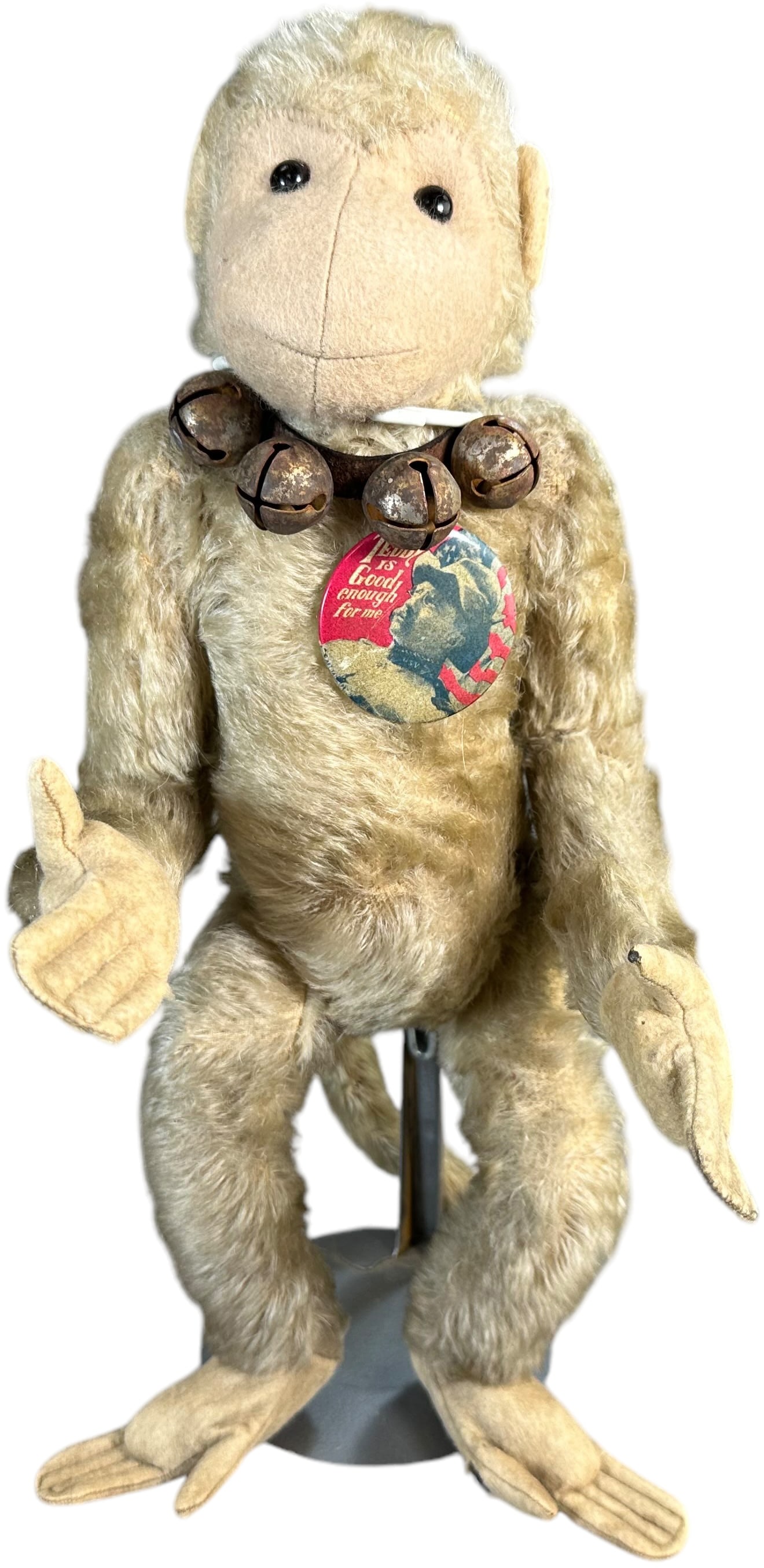 STEIFF WHITE MONKEY STUFFED ANIMAL (1 of 6)
