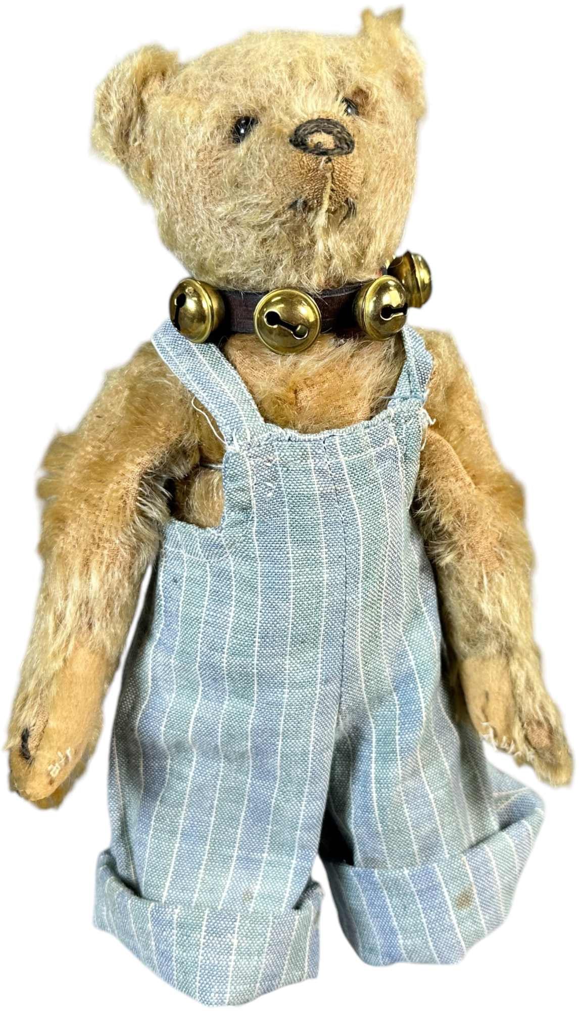 STEIFF LIGHT BLONDE MOHAIR TEDDY BEAR (1 of 7)