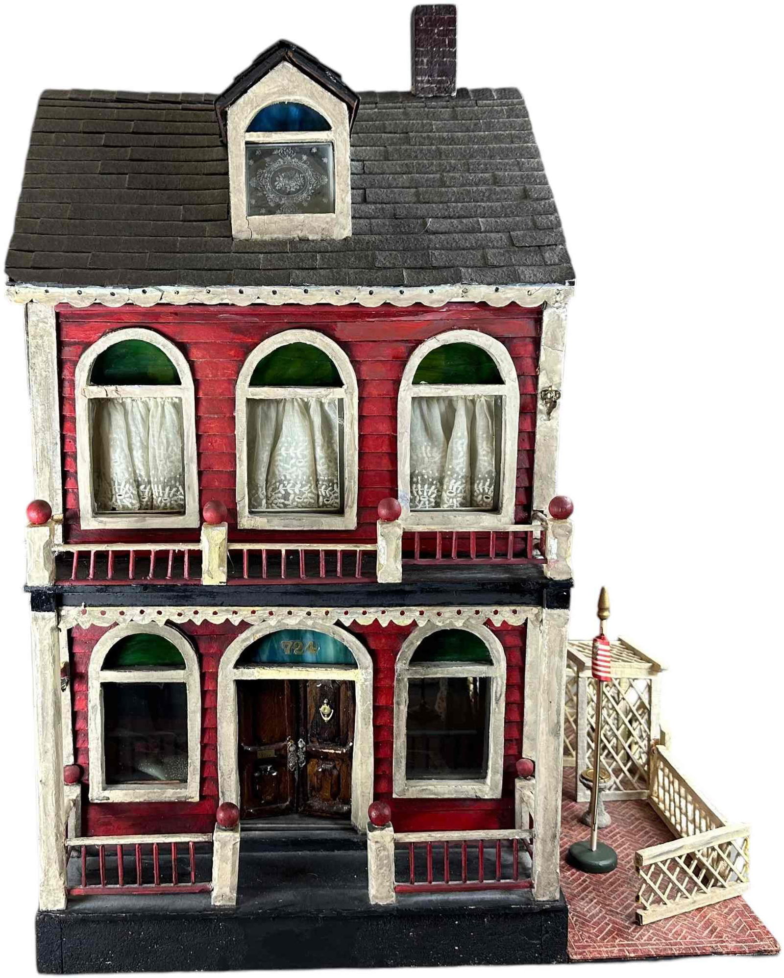 DOLL HOUSE W/ FURNISHINGS (1 of 11)