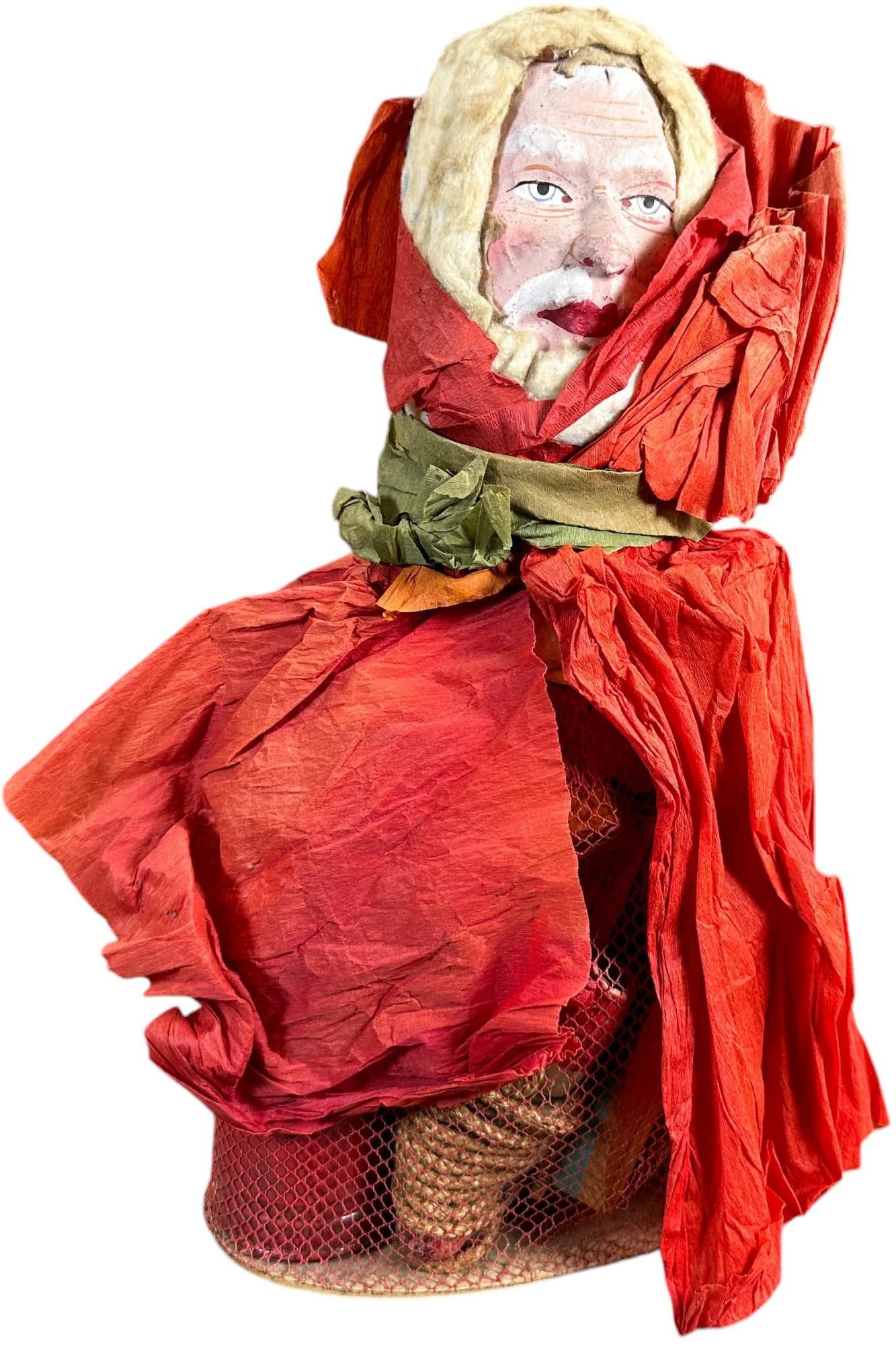 CREPE SANTA FILLED W/ NETTED TOYS (1 of 4)