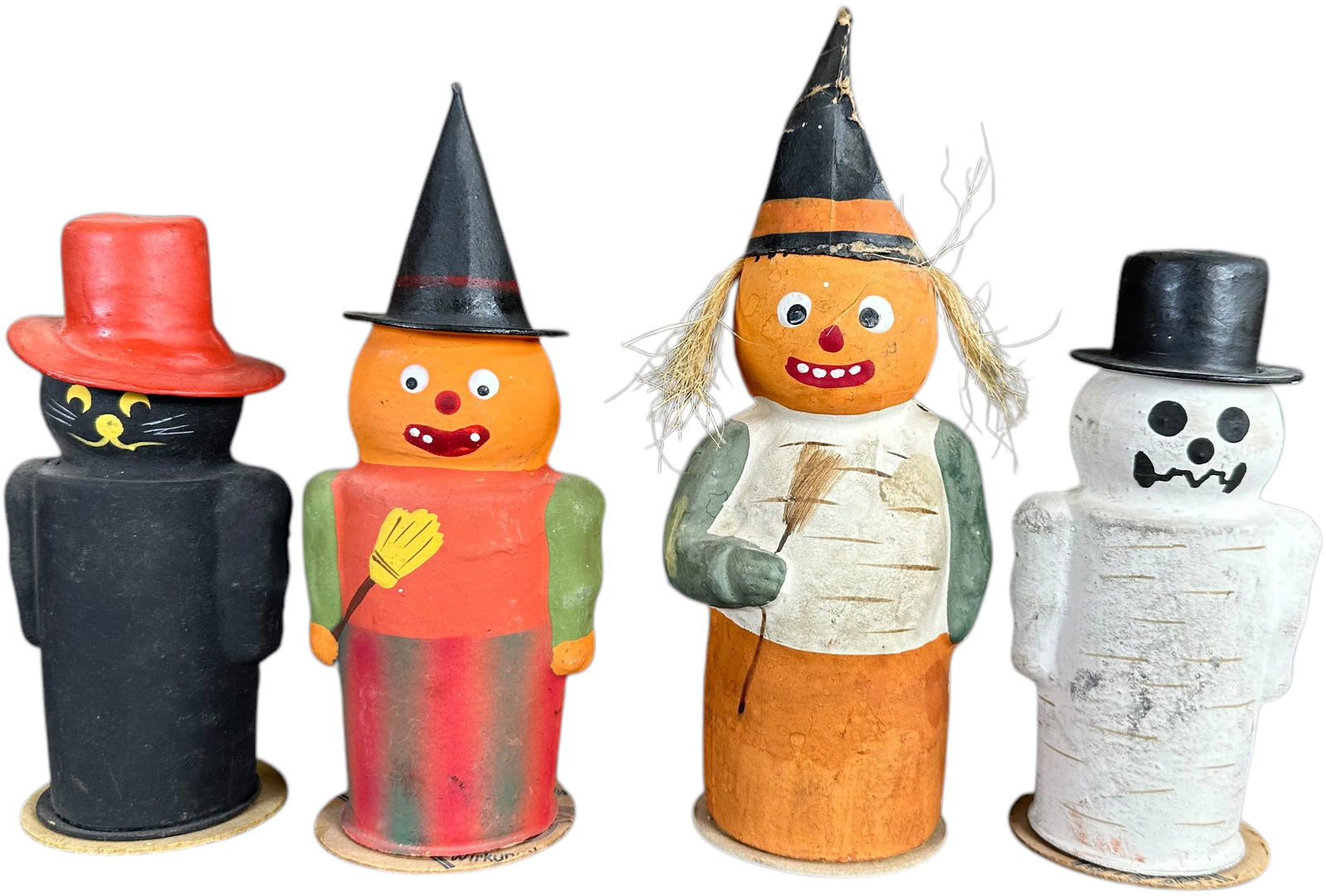 FOUR CONTEMPORARY HALLOWEEN CANDY CONTAINERS (1 of 7)