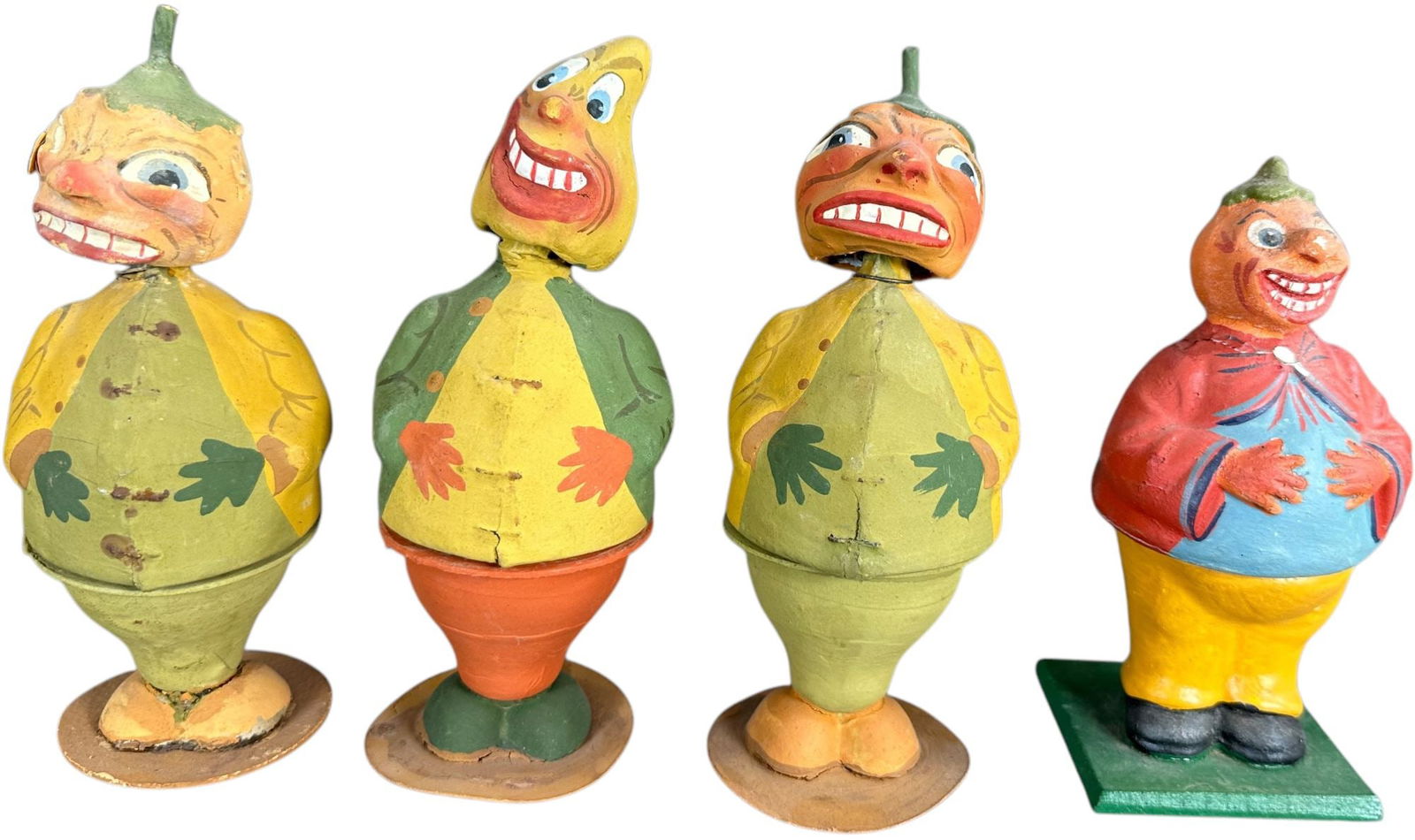 FOUR CONTEMPORARY HALLOWEEN CANDY CONTAINERS (1 of 8)