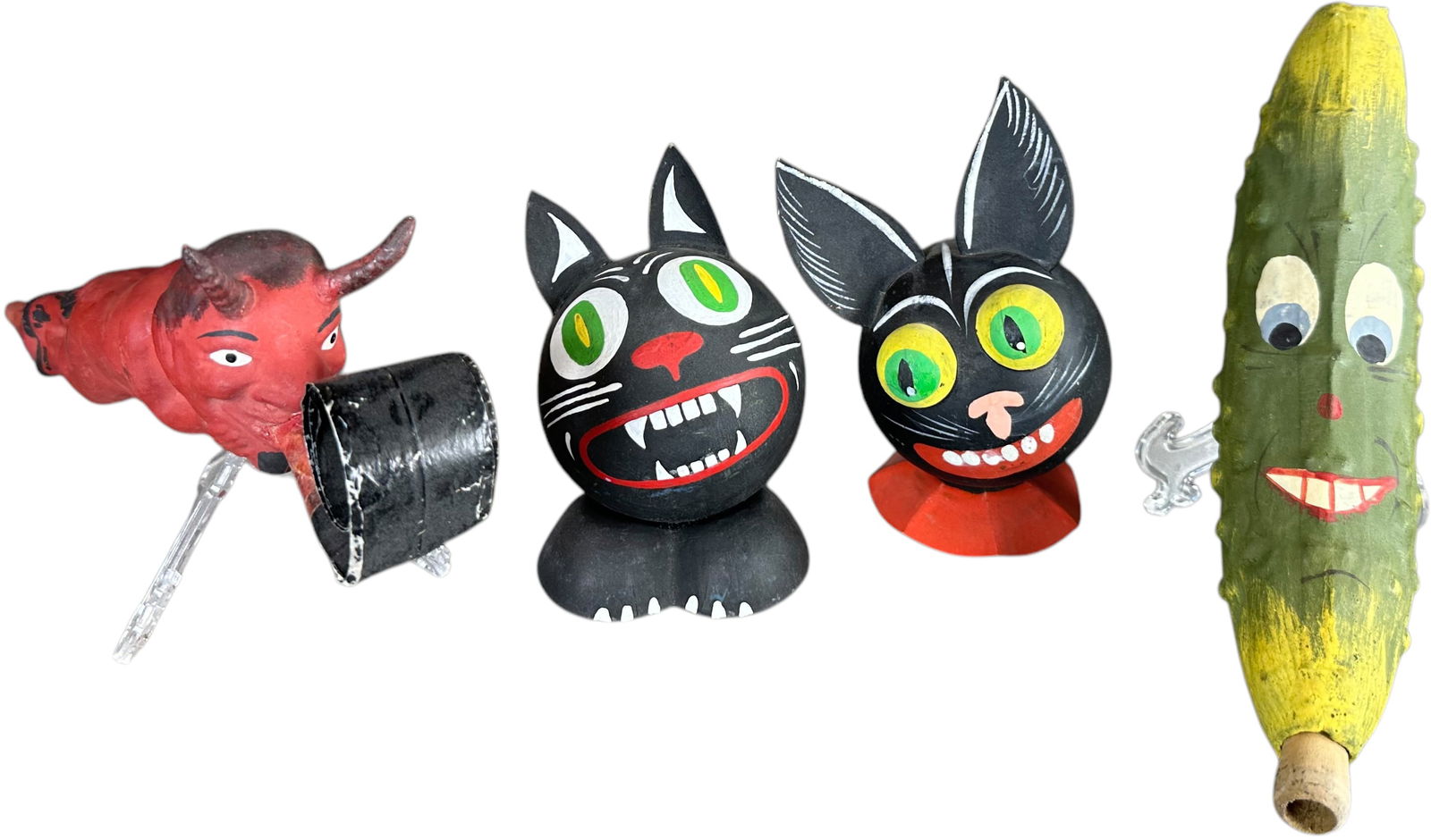 FOUR CONTEMPORARY HALLOWEEN ITEMS (1 of 5)