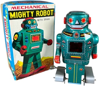 BOXED NOGUCHI MECHANICAL MIGHTY ROBOT