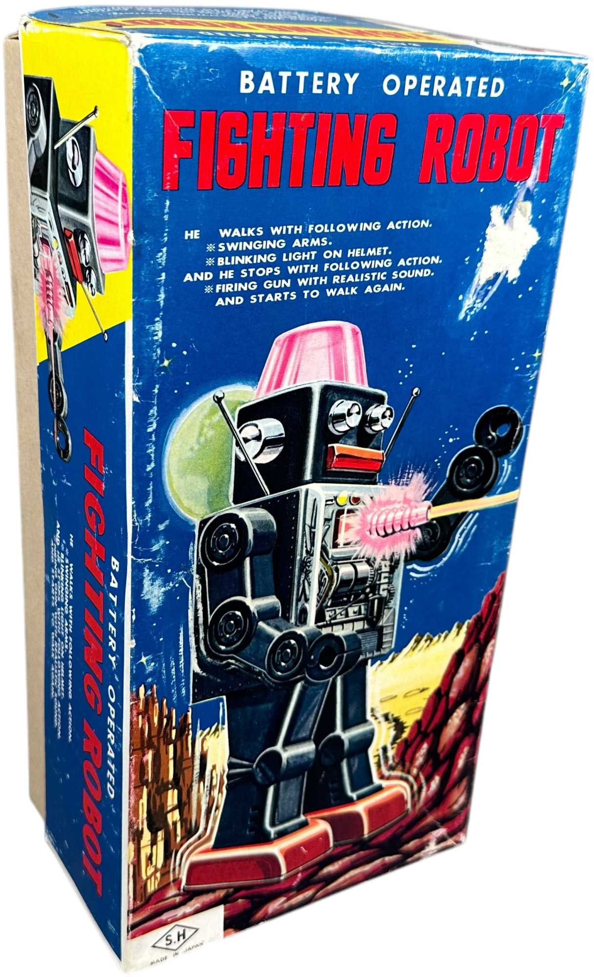 SH JAPAN FIGHTING ROBOT BOX ONLY (1 of 5)