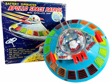 BOXED APOLLO SPACE PATROL