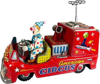 EXELO AMERICAN CIRCUS TV SPACE PATROL TRUCK