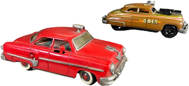 TWO JAPANESE G-MEN PATROL CARS