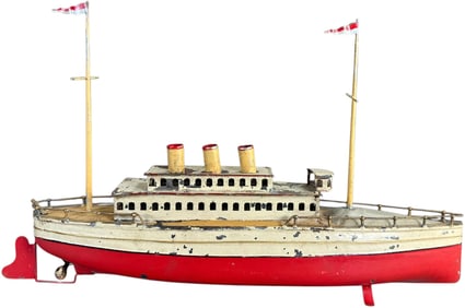 GERMAN TIN STAUDT OCEAN LINER