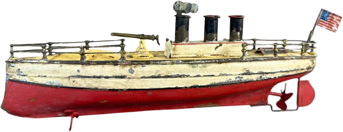 SMALL CARETTE TORPEDO BOAT