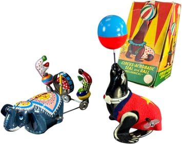 TPS JAPAN BOXED SEAL W/ ELEPHANT CIRCUS