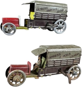 DISTLER PARCEL DELIVERY TRUCK PENNY TOYS