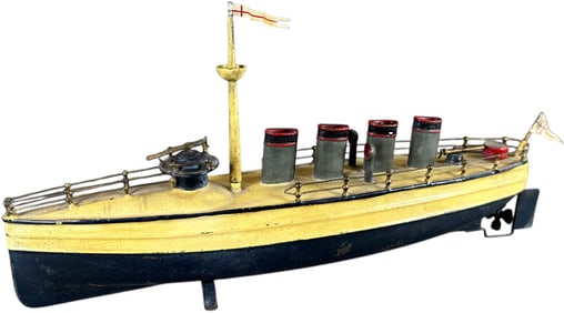 CARETTE TORPEDO BOAT W/ COMPASS