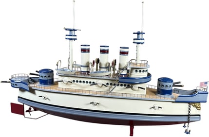 LARGE ALESSI MODELS BATTLESHIP