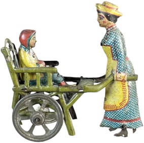 MEIER NANNY PUSHING STROLLER PENNY TOY
