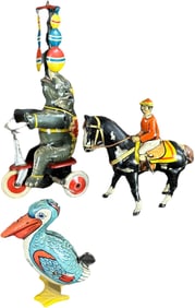 GERMAN ELEPHANT & EQUESTRIAN W/ CHEIN PELICAN