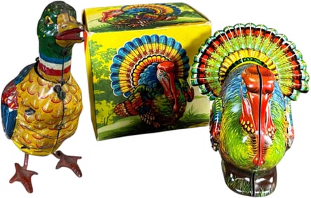 BOXED G&K TURKEY W/ GERMAN WALKING DUCK