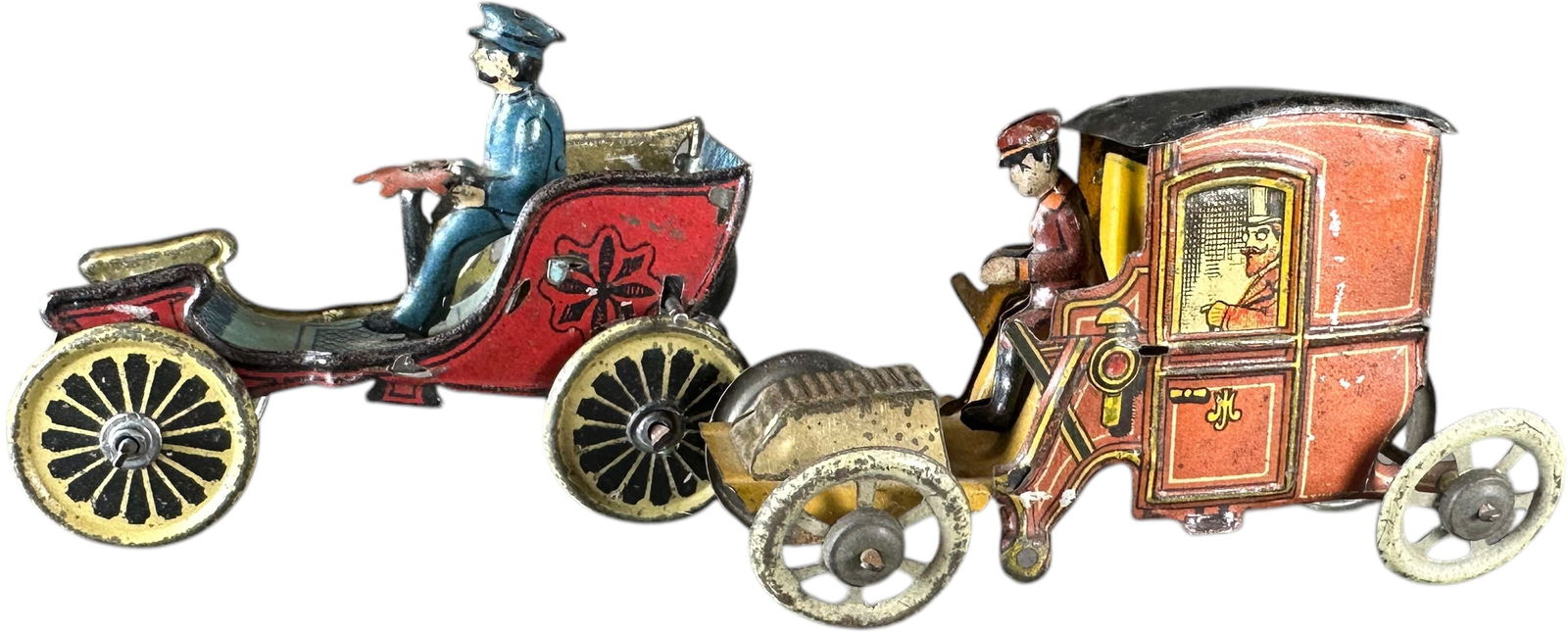 VIS A VIS & HORSELESS CARRIAGE PENNY TOYS (1 of 5)